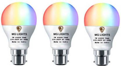 mg lights 7 W Basic Arbitrary B22 LED Bulb