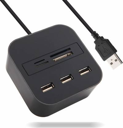 SST 480Mbps USB Card Reader All in One Multi USB Splitter for PC Laptop Smart Tv Card Reader