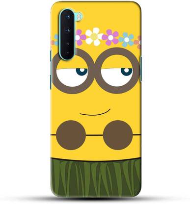 NDCOM Back Cover for OnePlus Nord Emoji Smiely Printed