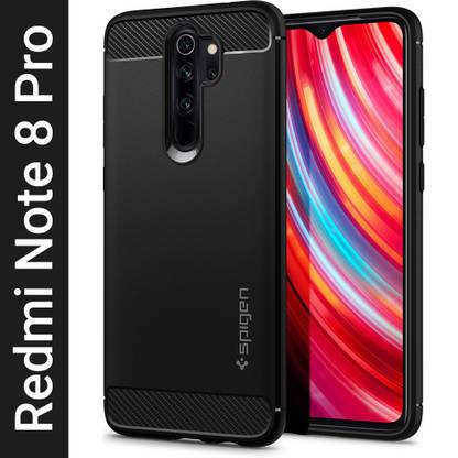 Spigen Rugged Armor Back Cover for Mi Redmi Note 8 Pro