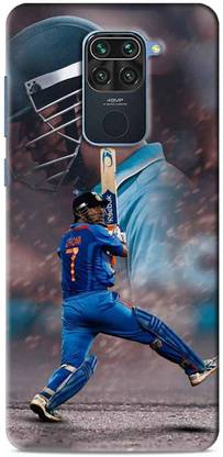 NDCOM Back Cover for Redmi Note 9 M S Dhoni Printed