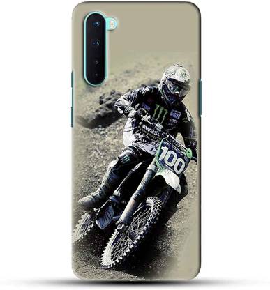 NDCOM Back Cover for OnePlus Nord Bike Racer Printed