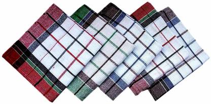 PHF Kitchen napkin / Roti / Chapati Cover Checkered Roti Square Flap Cover