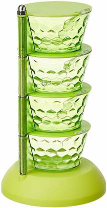NMS TRADERS Plastic Pickle Jar  - 1 L