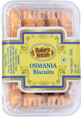 Bakes Fresh Osmania Biscuits Plain Biscuit