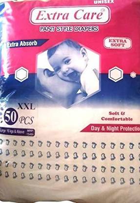 Extra Care ExtraCare EXTRA ABSORB Pant Style Diapers 50PCS (XXL) - XXL