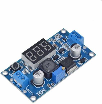 limitless products LM2596 DC-DC Adjustable Buck Converter Module 4.0~40V to 1.25~37V Power Supply Transformer with LED Display Electronic Components Electronic Hobby Kit