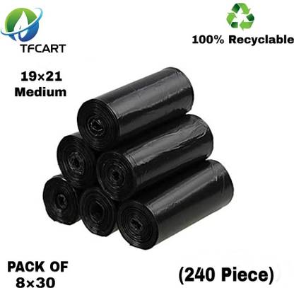 tfcart T-C-B-L8M Medium 13 L Garbage Bag  Pack Of 240
