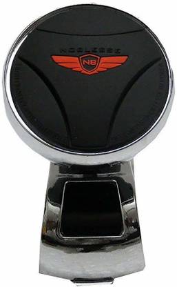 LAVITRA Black Power Handle Car Steering Wheel Holder Knob For All Cars (MADE IN KOREA) Vehicle Steering Wheel For Cars