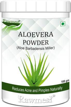 Rawmest 100% Pure Aloevera Leaf Powder For Skin, Hair-(100gm)