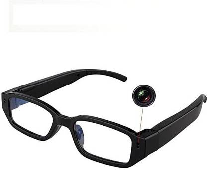 SrO Spy Camera Glasses, HD Video Audio Recording Spectacles Max 32GB Memory Card - Eye Glasses with Camera - Wearable Camera Security Camera