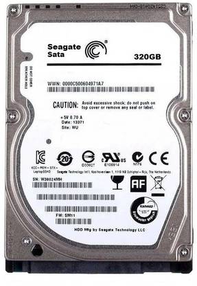 Seagate Sata Best Performance 320 GB Laptop Silver SATA Internal Hard Disk Drive (HDD) (Genuine Quality)