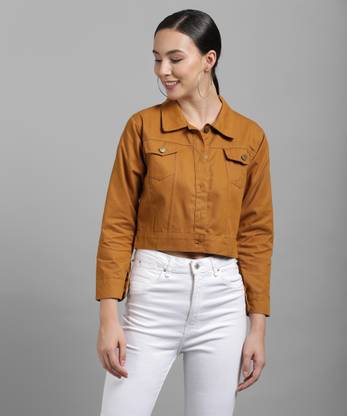 FUNDAY FASHION 3/4th Sleeve Solid Women Jacket