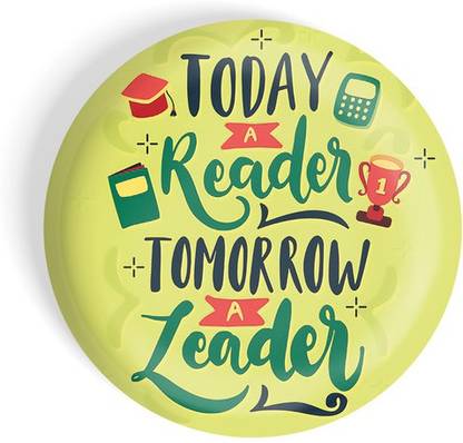 dhcrafts Today Reader Tomorrow Leader Fridge Magnet Pack of 1