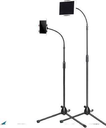 Hold up 2.1m Lazy Mobile Holder with Height-Adjustable Stand and 360° Adjustable Gooseneck Mobile/Tablet Holder for Leisure Watching and/or Photoshoot & Videography Mobile Holder