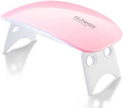 PSYPHY UV Nail Polish Dryer Curing Lamp Light Portable for Gel Based Polishes Nail Polish Dryer (UV Power 6 mW) Nail Polish Dryer