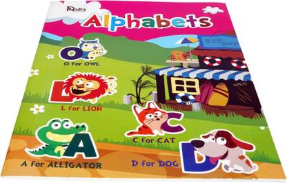 GoodsNet Alphabets Learning Books ( A For Apple B For Ball Etc )
