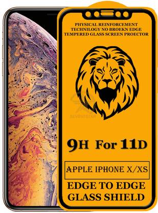 HQ Protection Tempered Glass Guard for Apple iPhone X