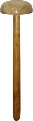 Paacchi Handmade Wooden Sag Dhotni/ Ghota/ Dal Ghotni for Kitchen Wood Balloon Whisk