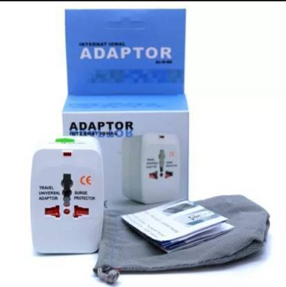 Hiccup Step Down Voltage Converter with Universal Socket Worldwide Adaptor Worldwide Adaptor