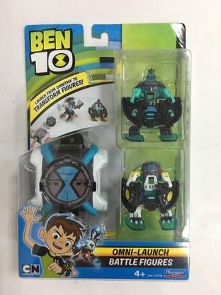 Frog Ben 10 - Omni launch Diamondhead and Cannonbolt