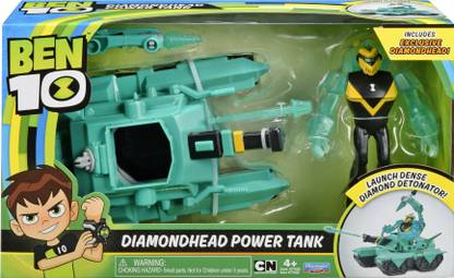 ALPHAVECTOR Ben10 - Diamondhead Rocket Flyer