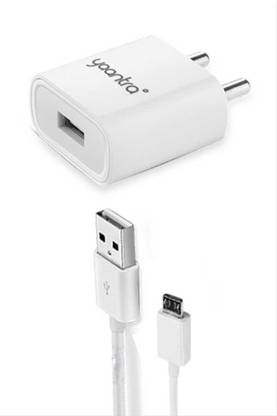Yaantra 2 A Wall Charger for Mobile with Detachable Cable