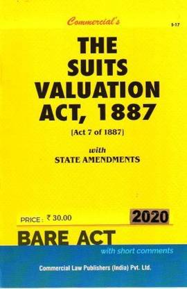 Suits Valuation Act, 1887