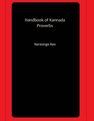 Handbook of Kannada Proverbs