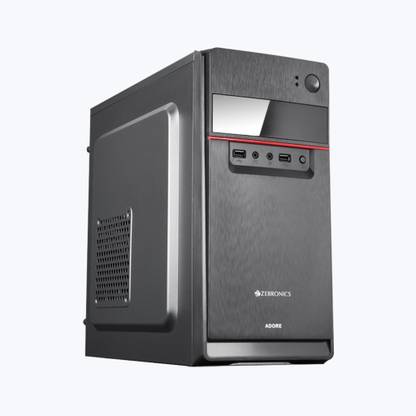 ZEBRONICS Zeb-182B Full Tower Cabinet with USB 2.0 and USB 3.0 Ports Compatible with Computer
