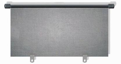 SEMAPHORE Universal Car Rear Window Roller Curtain Sunshade 90 cm (Grey) for Hindustan Motors Isuzu MU 7 Car Curtain