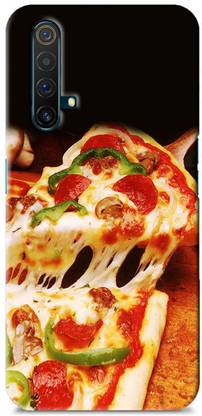 NDCOM Back Cover for Realme X3 SuperZoom Pizza Printed