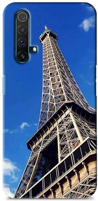 NDCOM Back Cover for Realme X3 Eiffel Tower Printed