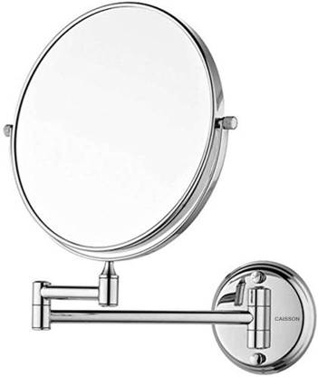 Caisson Makeup and Shaving Mirror With Flexible Stand For Wall Mounted / Double Sided Magnifying Mirror