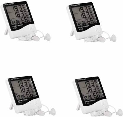 InfraHive Digital White, Black Clock