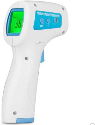 OxiPlus M@TE Shied Digital Infrared Thermometer Non-Contact Human Body Accurate Instant Readings Forehead Thermometer Temperature Gun with High-Temperature Alarm Thermometer