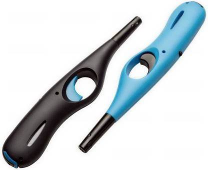 Sales Hub Refillable Clipper Lighter for Fires; BBQ; Candles; Gas Lighter Plastic Gas Lighter