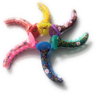 debnath traders Pressing Printed Multi Colour Banana Clip Banana Clip
