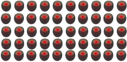 Jaash Premium Quality Silicon and Light weight Ear Tips For All Men & Women ( Pack Of 25 Pair) ( 50 Pcs) In The Ear Headphone Cushion