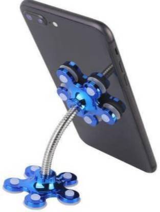 LUXERATI SDF_492D_mii Vip mobile stand compatible with all smart phone || 360 degree stand||Mobile Phone Holder Stand|| Anti Shake Fall Prevention||For GPS use|| Sterring Holder Stand||compatible with all android and IOS smart phones Mobile Holder
