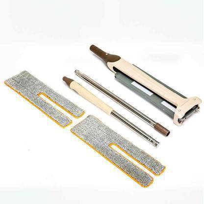 SAHEB CREATION 2-in-1 Magic Spray Mop Hand Push Sweepers Hard Floor Cleaner Tool for House Flat Mop