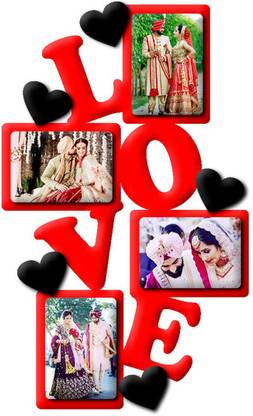 Deep Print Wood Wall Photo Frame