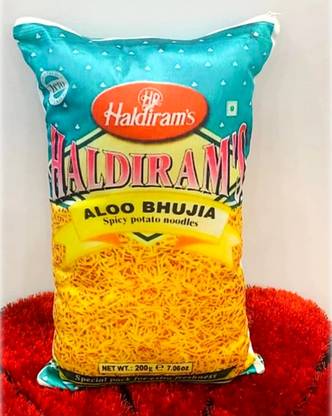 Tamu mega mart Baby Pillow Aloo Bhujia Design Microfibre Toons & Characters Baby Pillow Pack of 1