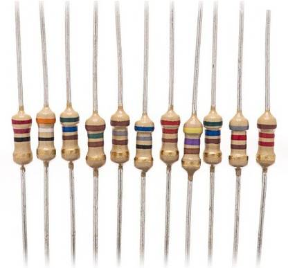 EMERGING TECHNOLOGIES 50 PCS 80 OHM 0.5W CARBON FILM 80E Fixed Resistor