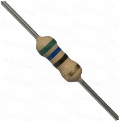 EMERGING TECHNOLOGIES 50 PCS 56 OHM 0.5W CARBON FILM 56R Fixed Resistor