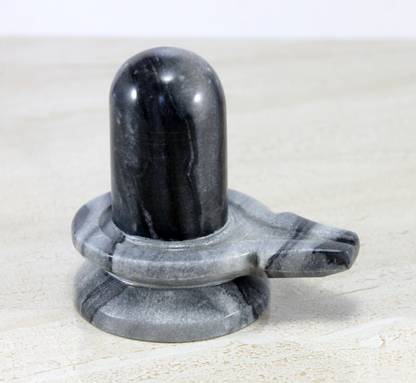 KLEO Bahubali Design Shivling Decorative Showpiece  -  9.5 cm