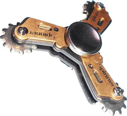 Little Joy Three Gear Metal Fidget Tri Hand Spinner Toy