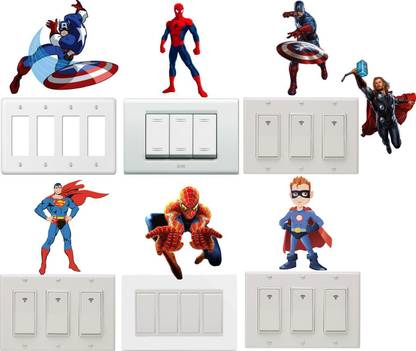 Self Adhesive 30 cm Switch Board Sticker