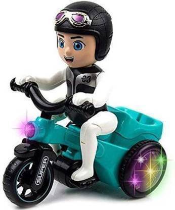 CTC CREATION Toys Stunt cycle with sound and light for kids m