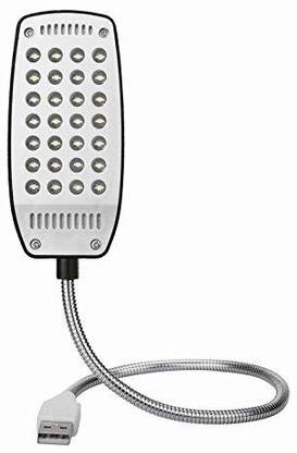 LipiWorld 28 LED USB 5V USB Led Light with 28 Bright LED Lights Flexible for Laptop Keyboard Notebook Desktop PC Study Reading Led Light